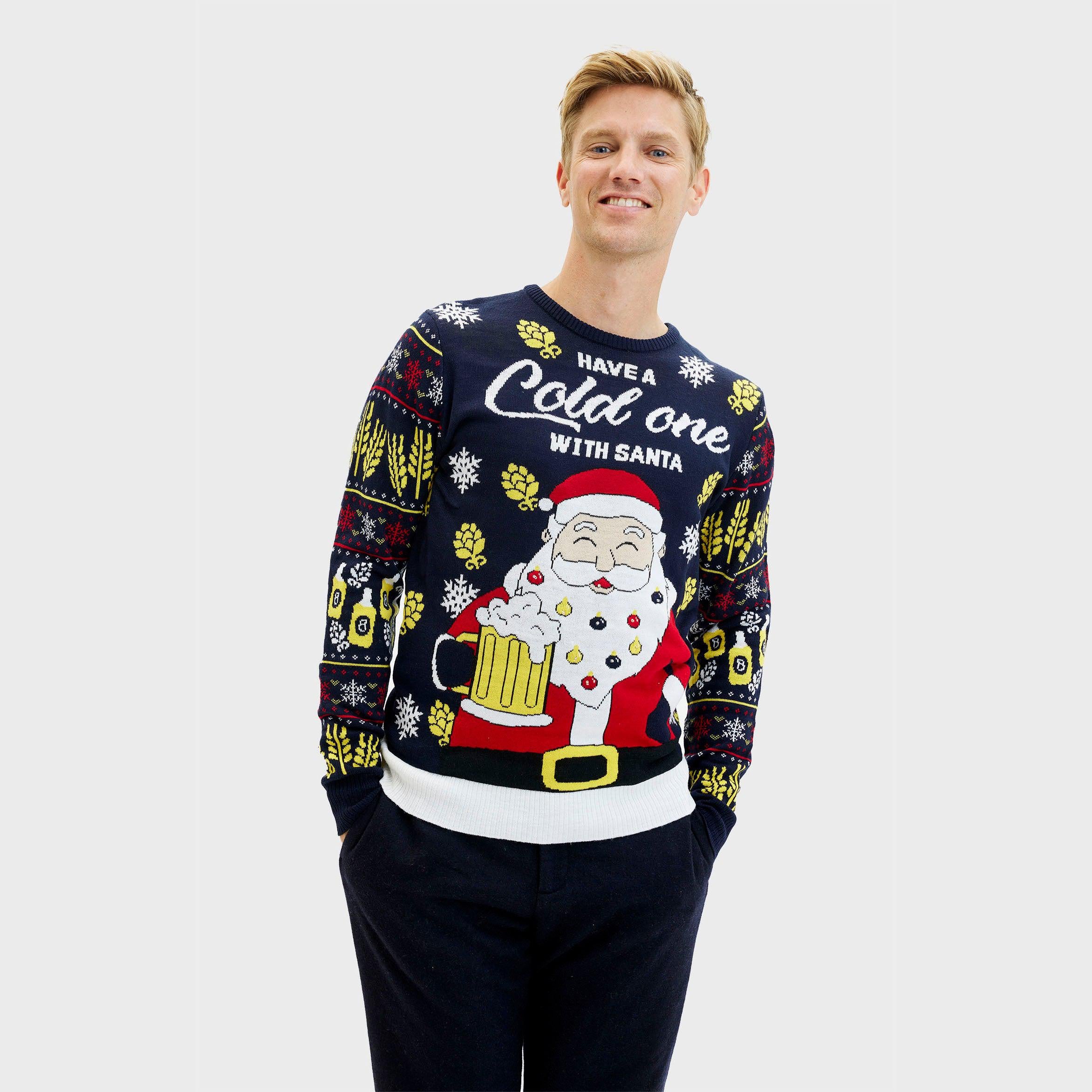 Have A Cold One With Santa - Heren